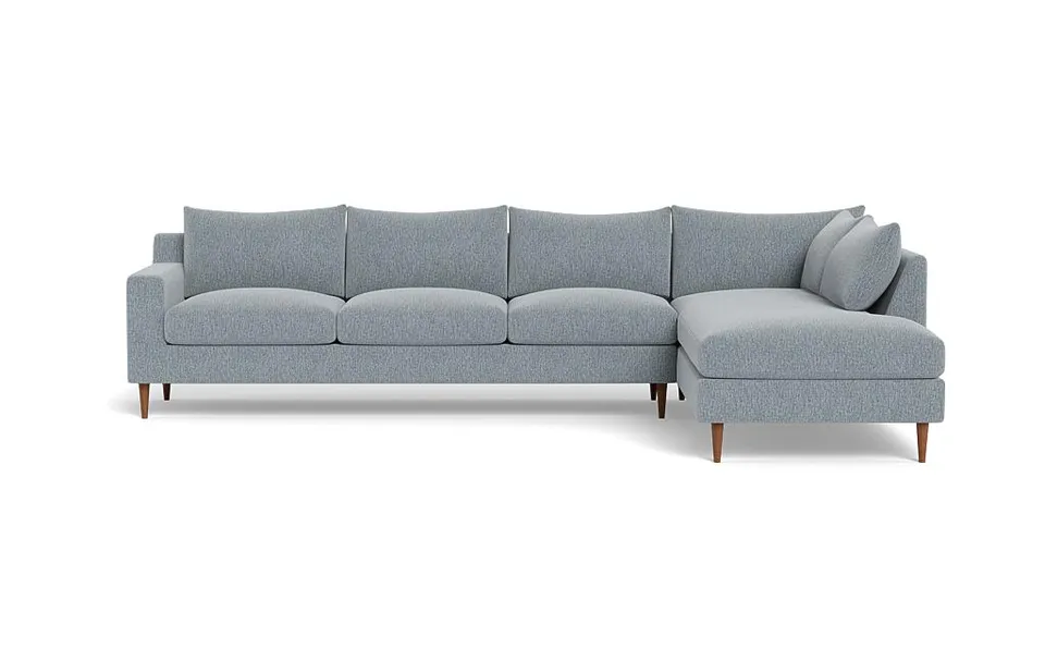 Sloan 4-Seat Right Bumper Sectional