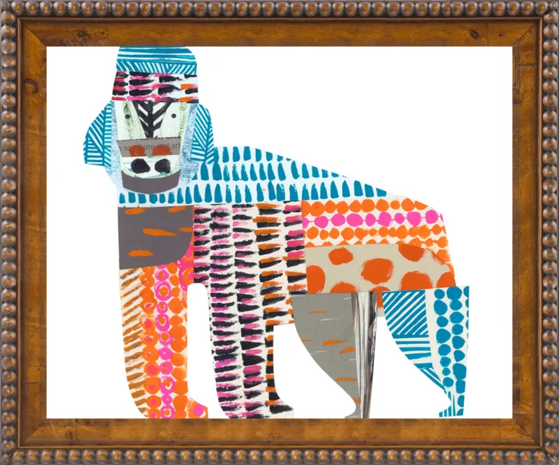 gorilla by Clare Youngs for Artfully Walls