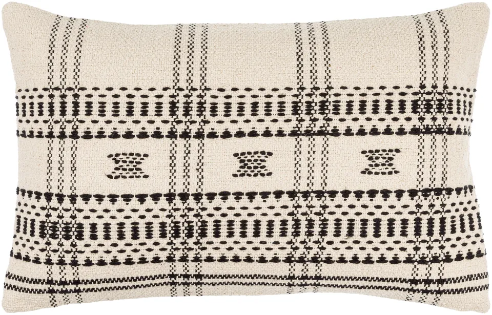 Myrna BOMA-001 14"L x 22"W Down Filled Pillow