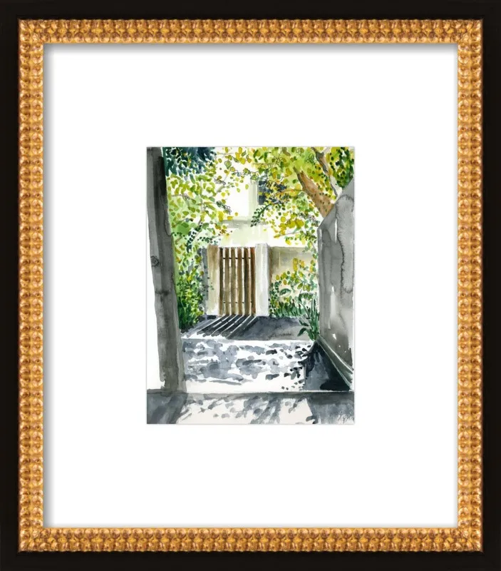 Garden Gate by Miri Eshet for Artfully Walls