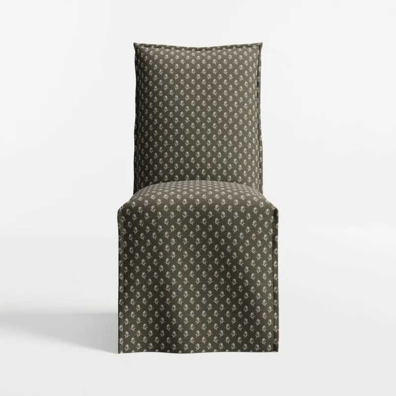 Addison Flange Slipcovered Dining Chair
