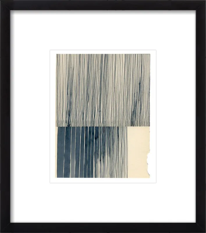Not a Circle (Payne's Grey 1) by Kate Castelli for Artfully Walls