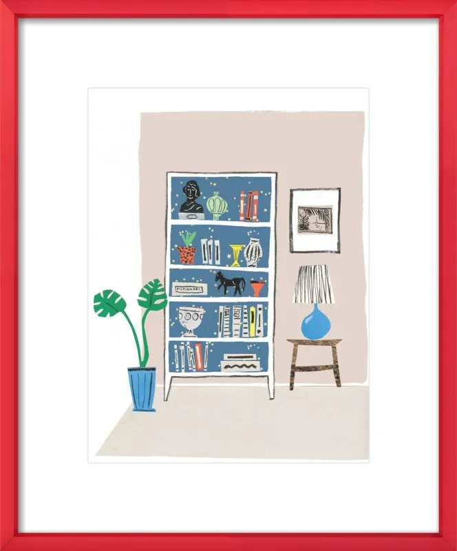 Shelfie by Danielle Kroll for Artfully Walls