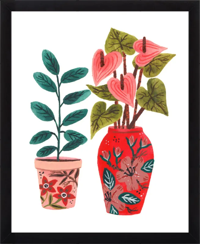 Planter by Ploypisut for Artfully Walls