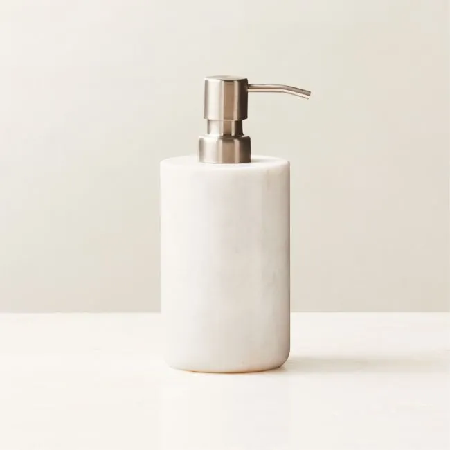 Nexus White Marble Soap Pump