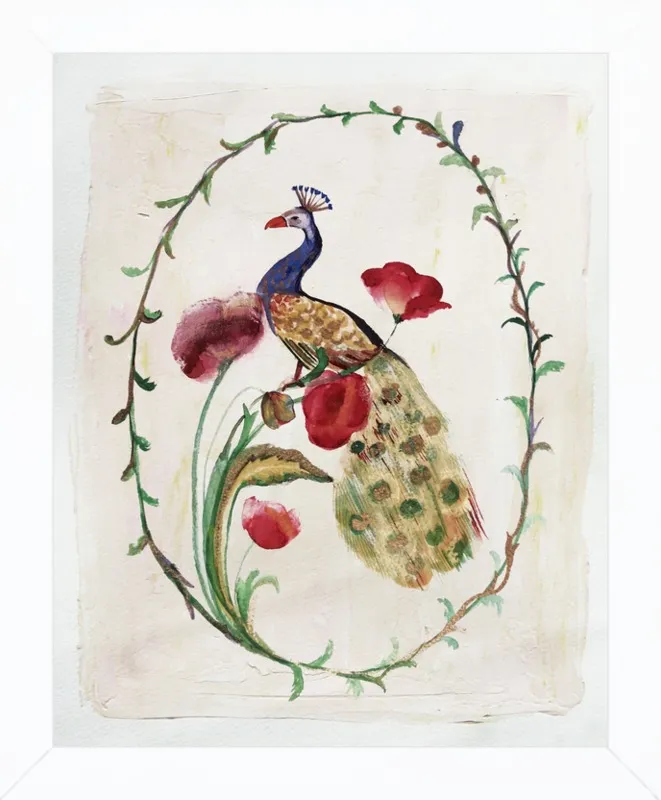 Peacock by Ruti Shaashua for Artfully Walls
