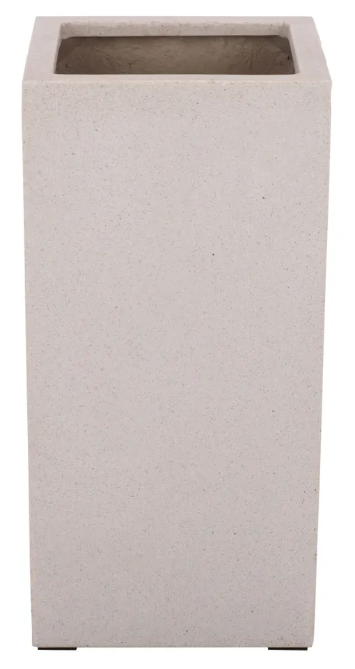 Marcy Pedestal Planter - Beige