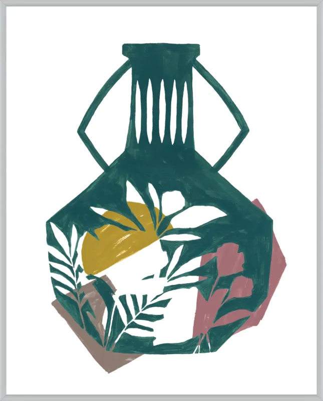 Vase Shapes by Cece Merkle for Artfully Walls