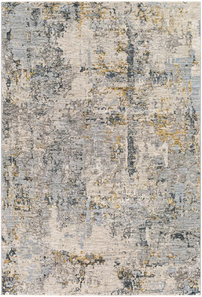 Laila Beige Indoor 5'3" x 5'3" Machine Woven Rug