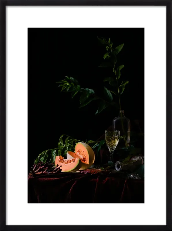 Cantaloupe by Dustin Halleck for Artfully Walls