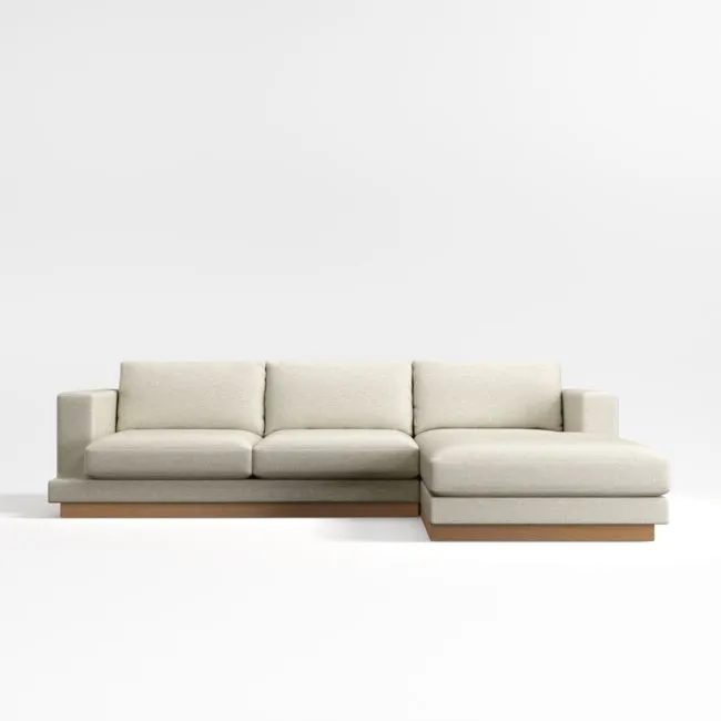 Tidal 2-Piece Sectional Sofa with Chaise Lounge