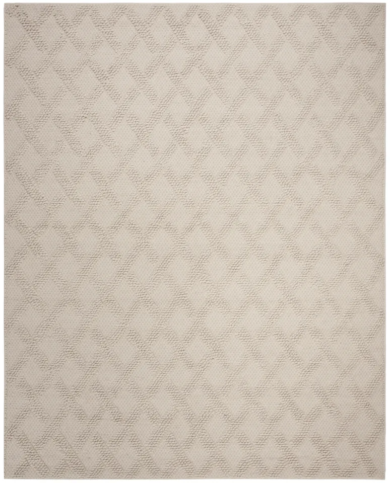 Safavieh Couture Natura Collection Hand Loomed Area Rug, Ivory / Beige, 8' x 10'