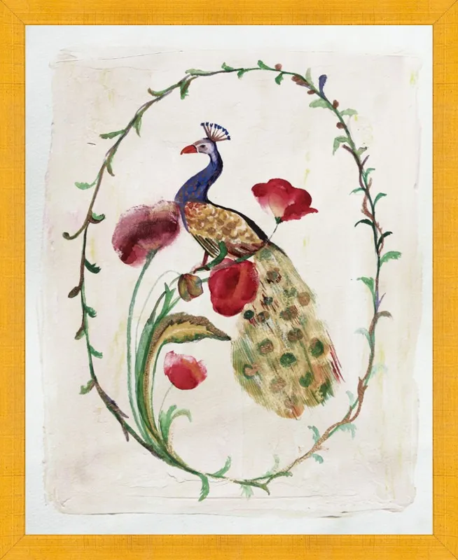 Peacock by Ruti Shaashua for Artfully Walls