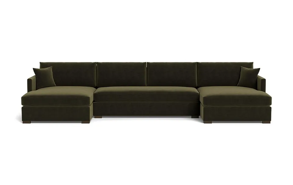 Scarlett 4-Seat U Chaise Sectional