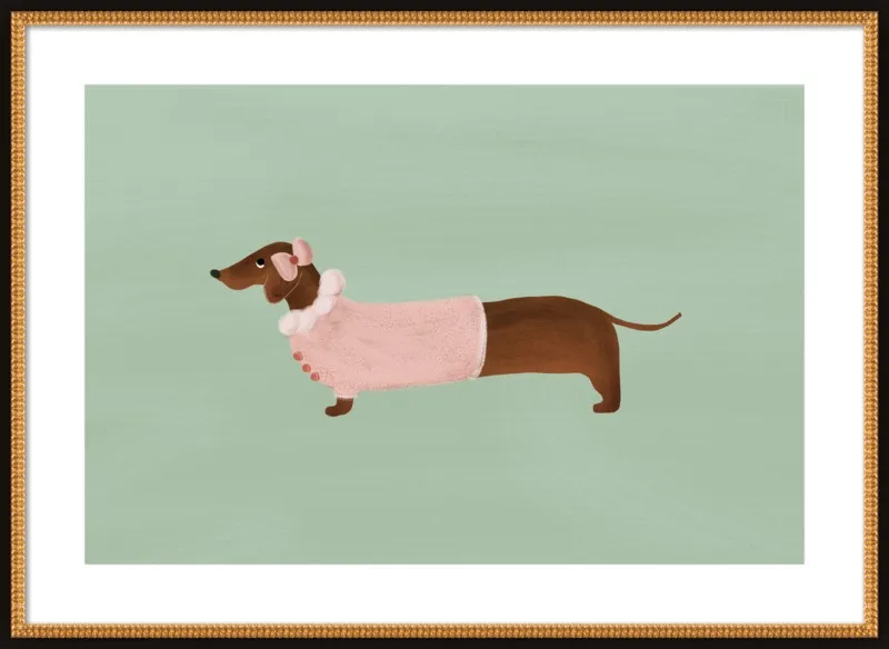 Lucy's Outfit No.1 by Nancy Noreth for Artfully Walls