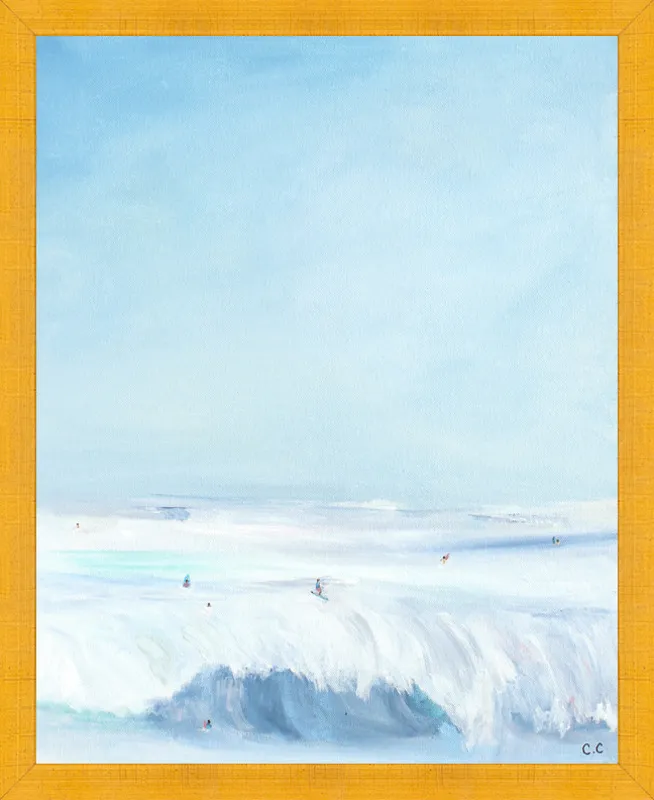 Wave Riders  by Caroline Chriss  for Artfully Walls