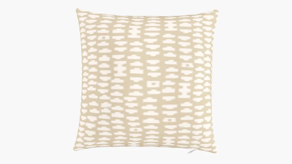 Throw Pillow 16", Sand Odalisque, 16" x 16"