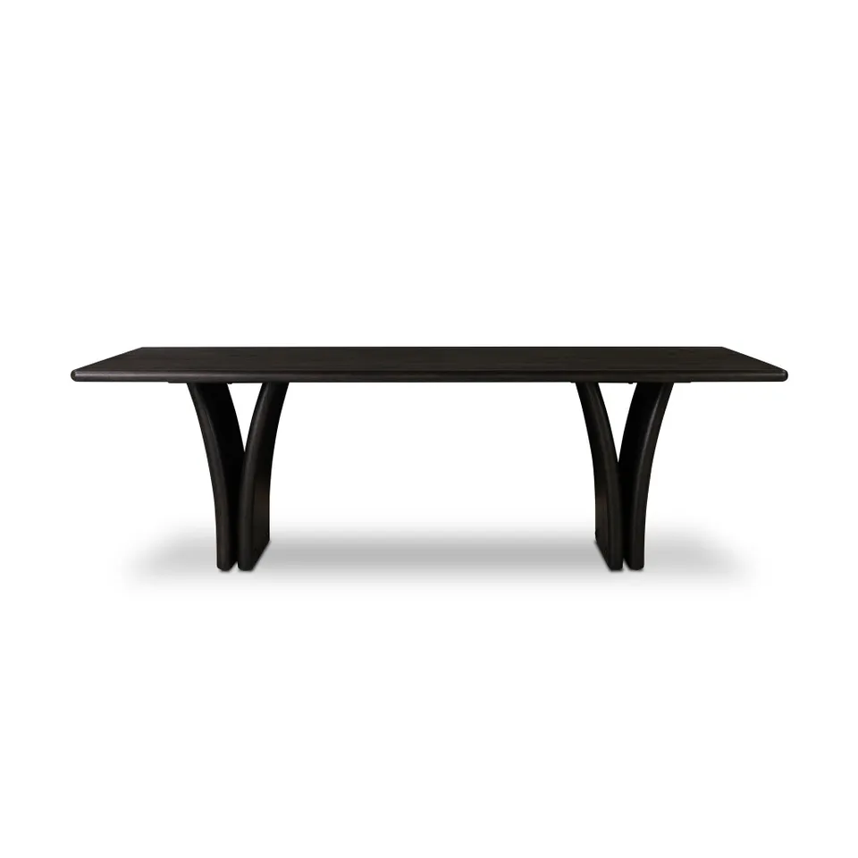 Marcon Dining Table - Dark Espresso Reclaimed French Oak