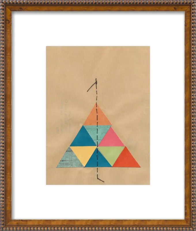 Pyramid Series 1 by Jan Weiss for Artfully Walls