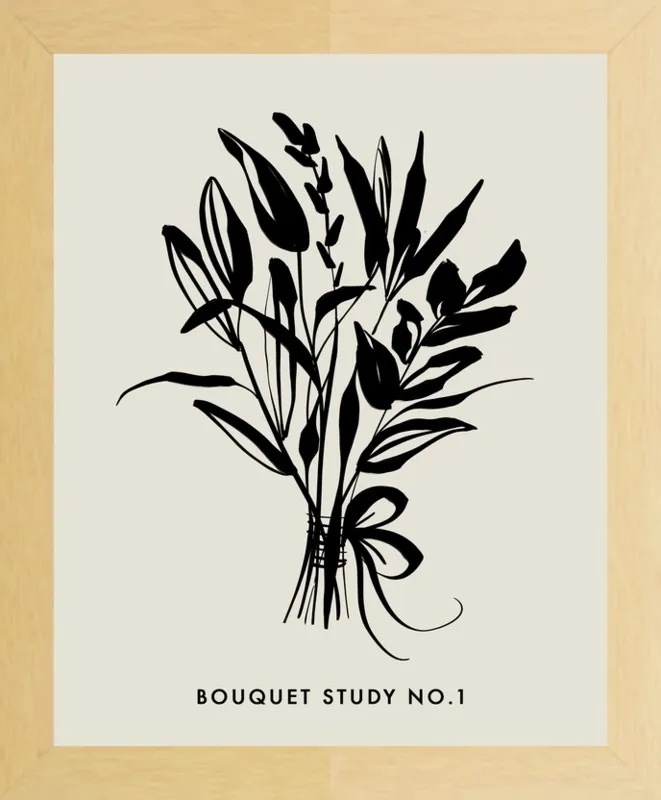 Bouquet Study No. 1  by Nancy Noreth for Artfully Walls