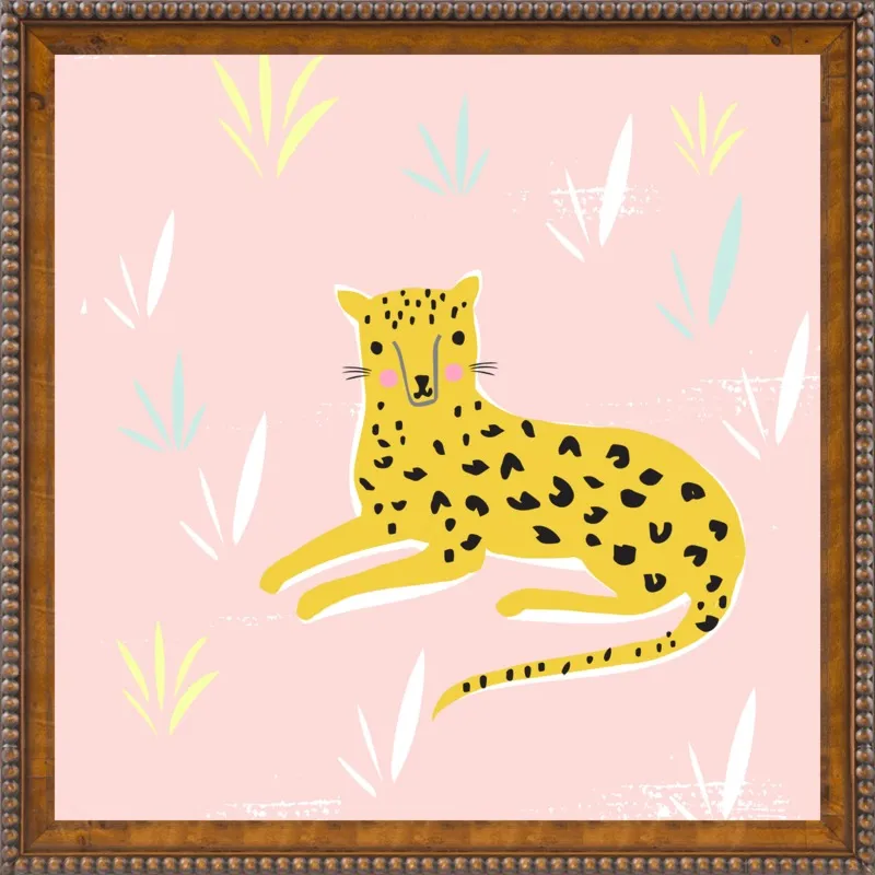 Little Amur Leopard by Lizzie Mackay for Artfully Walls