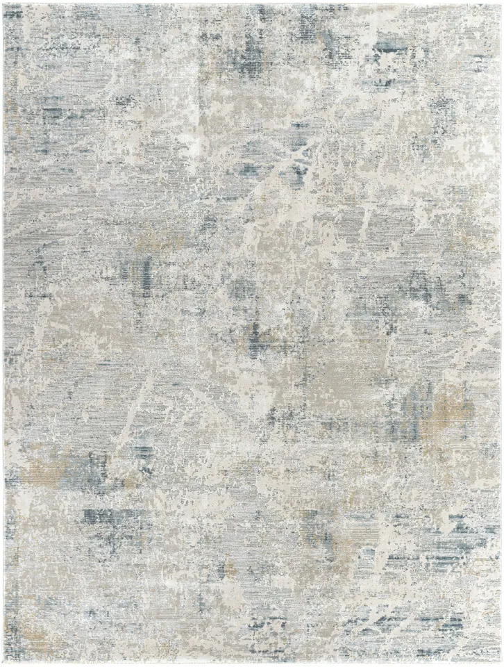 Brunswick Gray Indoor 7'10" x 10'2" Machine Woven Rug