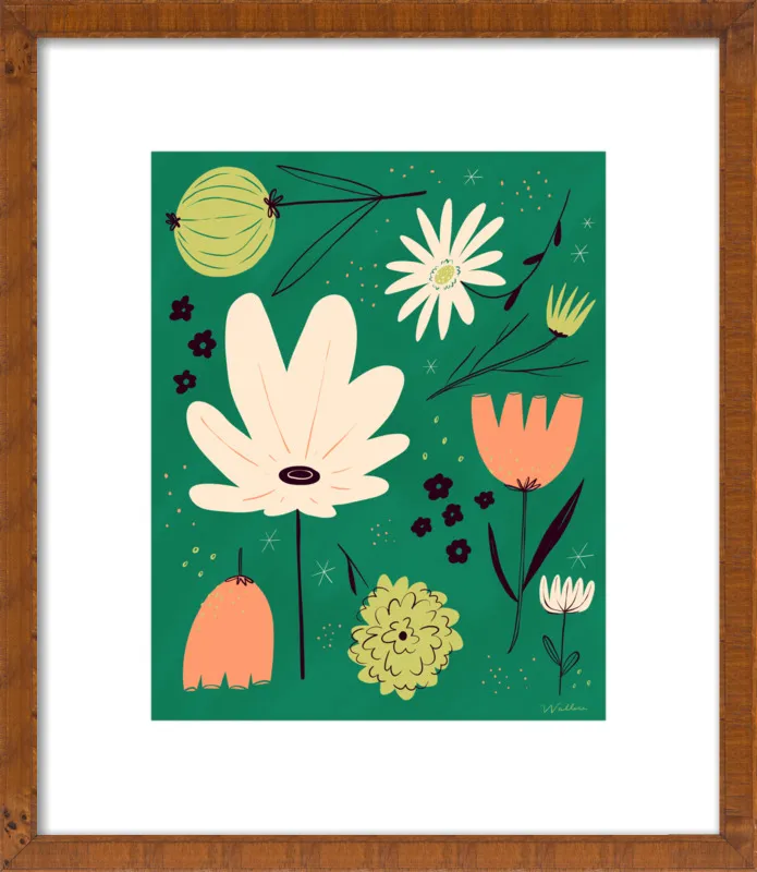 Spring Flowers by Erin Wallace for Artfully Walls