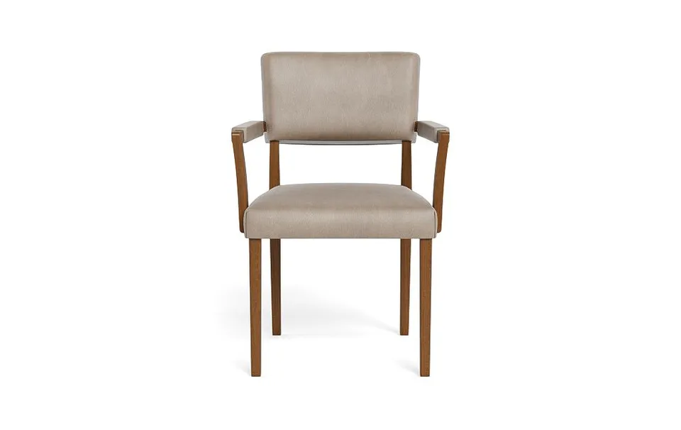 Monte Leather Upholstered Head of Table Chair