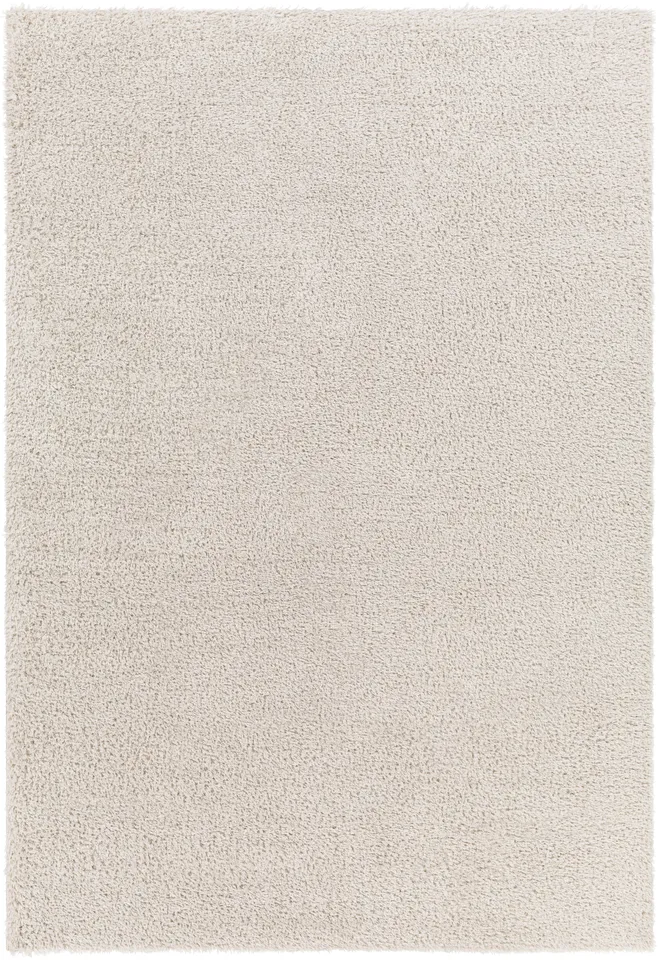 Cloudy Shag Beige Indoor 7'10" x 10' Machine Woven Rug