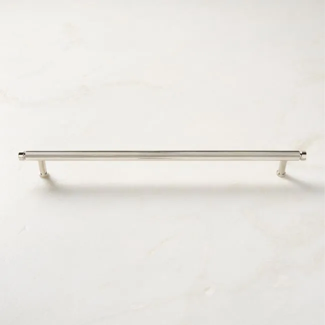 Mirabell Polished Nickel Cabinet Handle 12"