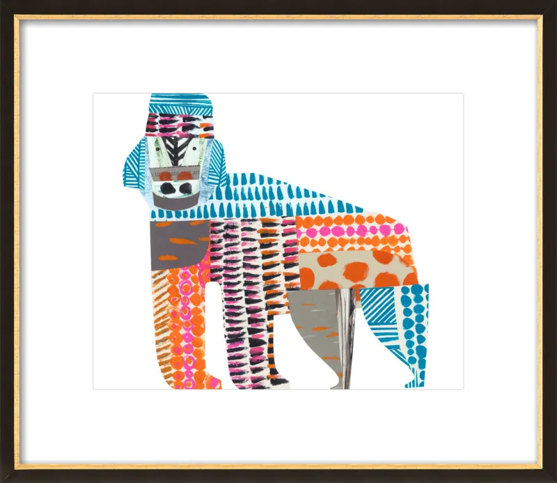 gorilla by Clare Youngs for Artfully Walls