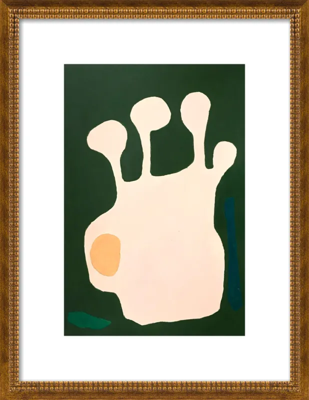 Nectarine Vase, abstraction 11 by Neicy Frey by Neicy Frey for Artfully Walls