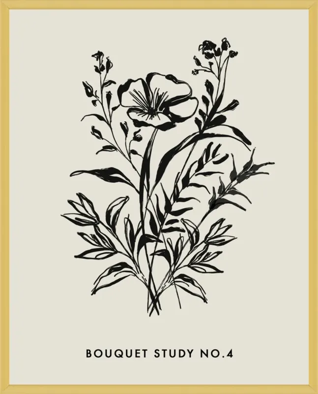 Bouquet Study No. 4 by Nancy Noreth for Artfully Walls