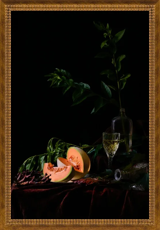 Cantaloupe by Dustin Halleck for Artfully Walls