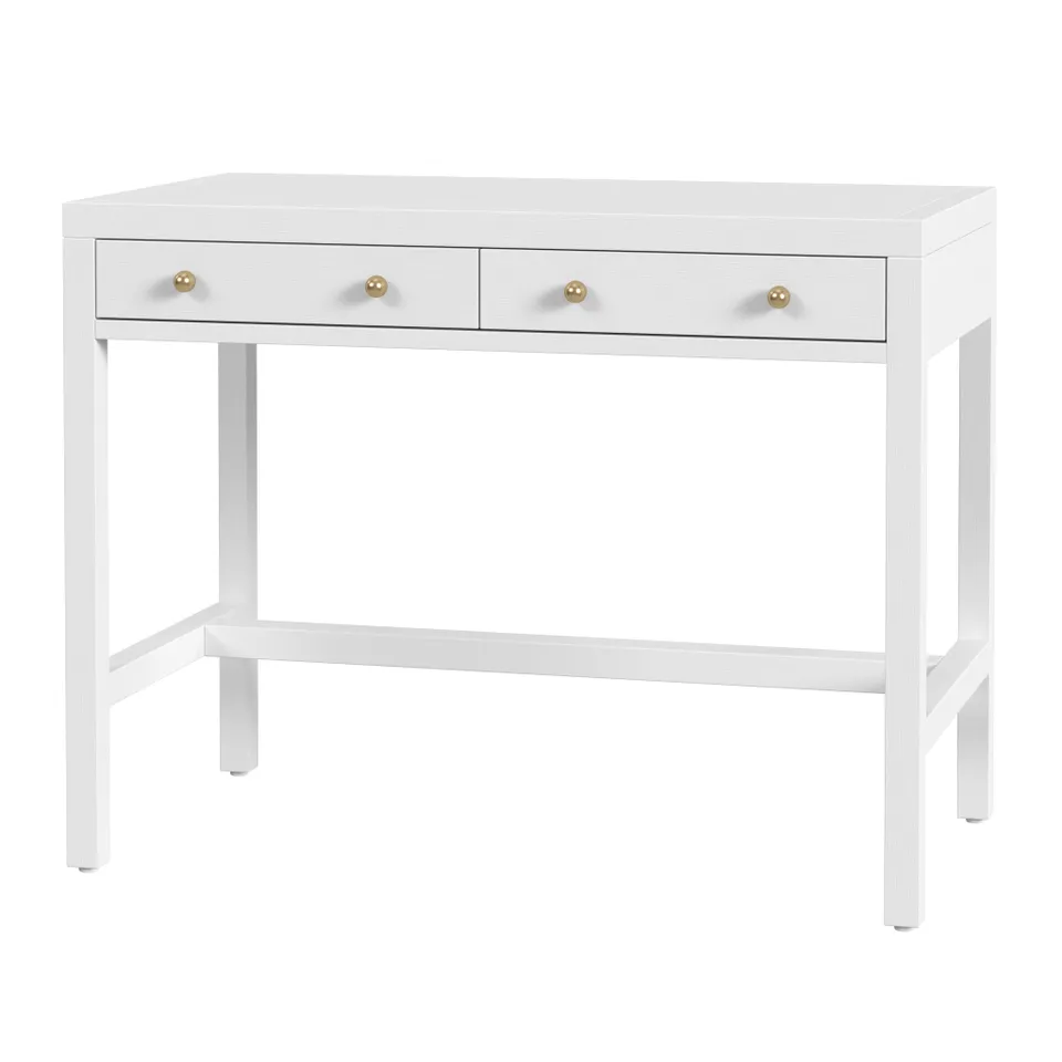 Nora White Writing Desk