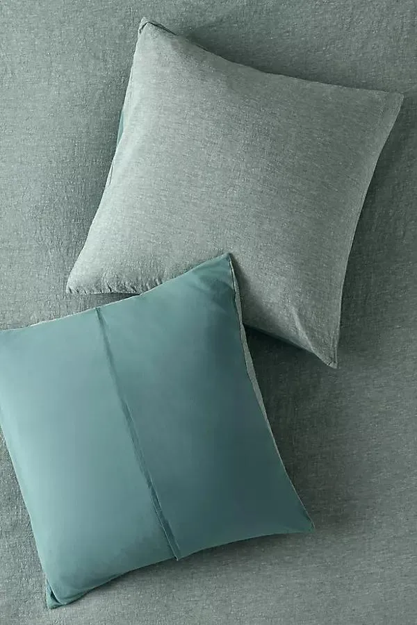 Linen Cotton Yarn Dyed Euro Sham