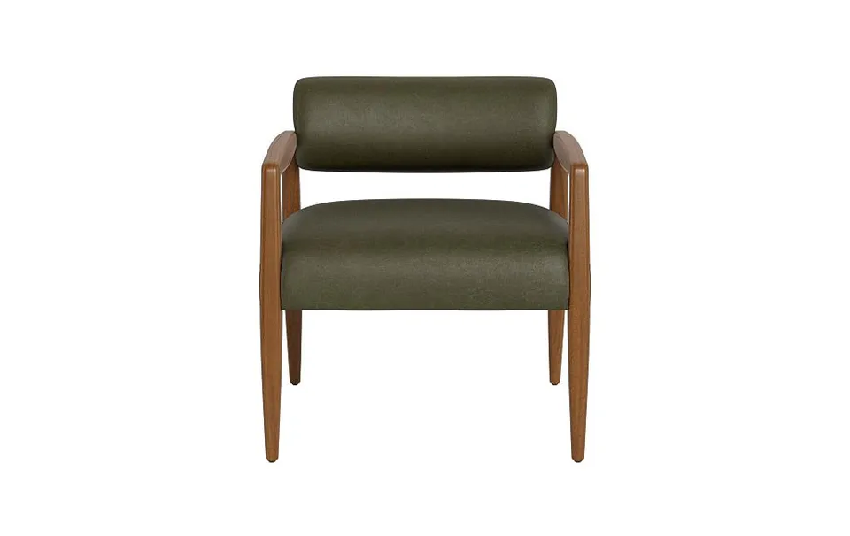 Gwen Leather Accent Chair