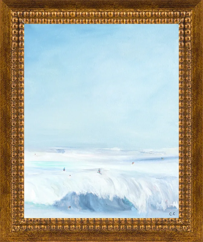 Wave Riders  by Caroline Chriss  for Artfully Walls