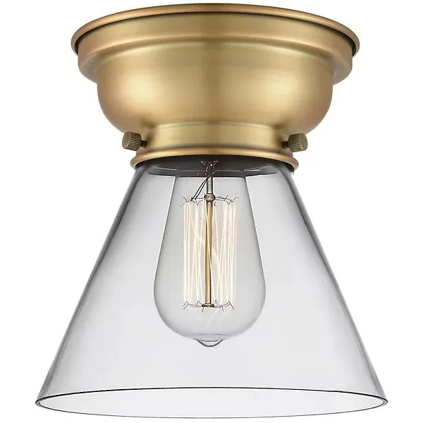 Zachary Glass Flushmount