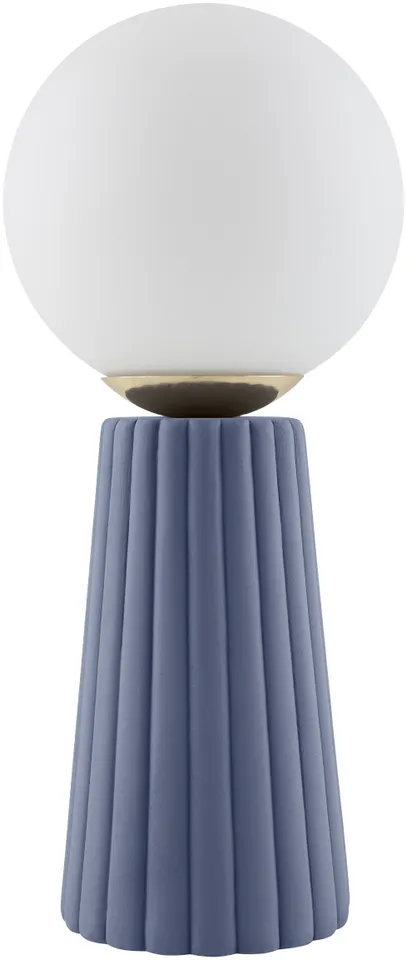 Conju  Hand Painted 17"H x 8"W x 8"D Accent Table Lamp