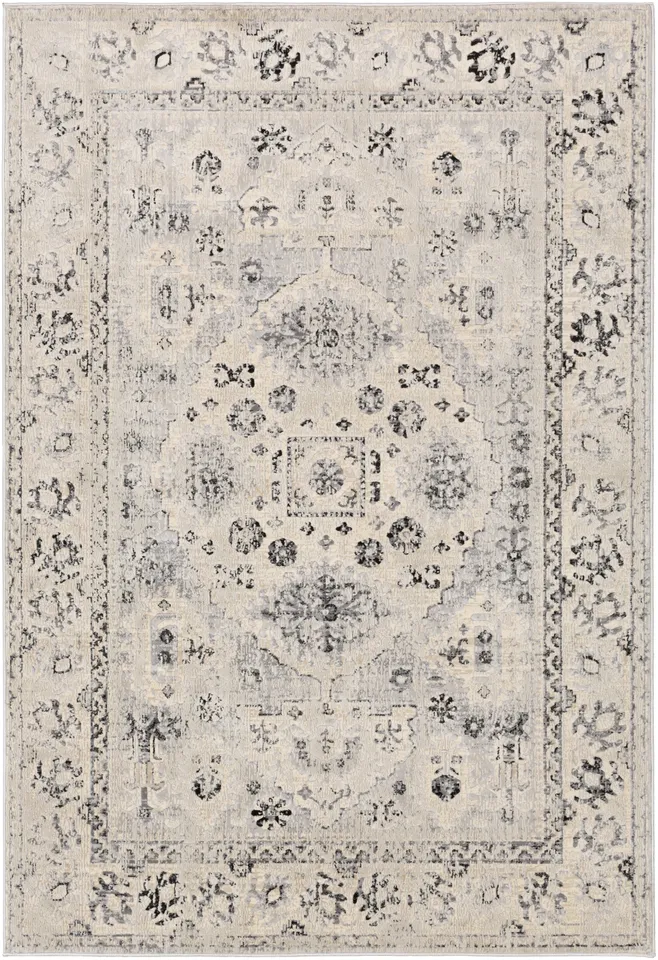 City Beige Indoor 5'3" x 7'3" Machine Woven Rug