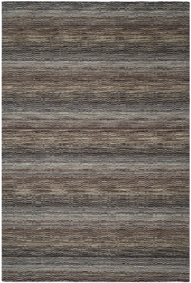 Arlo Home Hand Loomed Area Rug, HIM704A, Beige/Multi,  6' X 9'