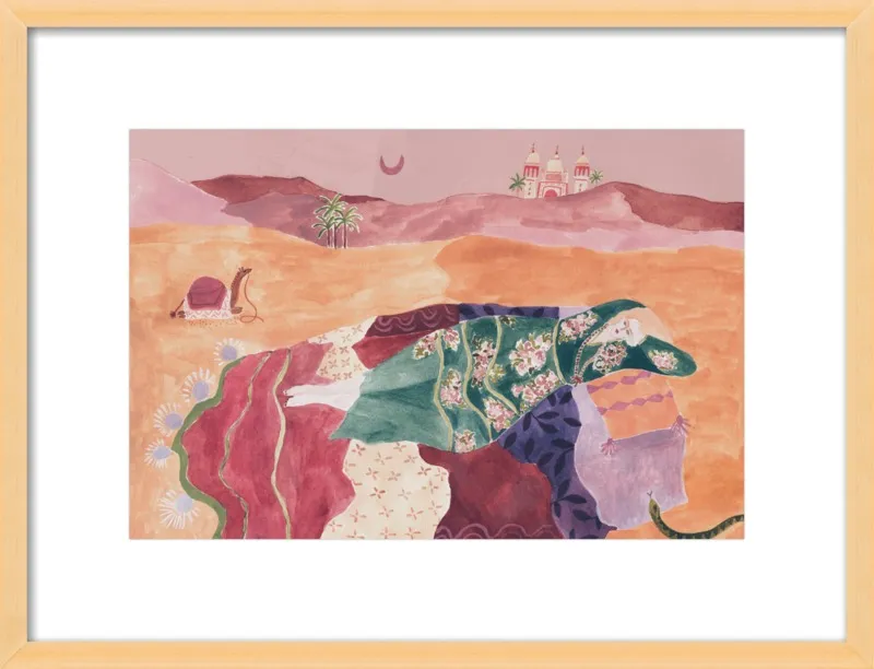Desert Dreaming by Rosie Harbottle for Artfully Walls