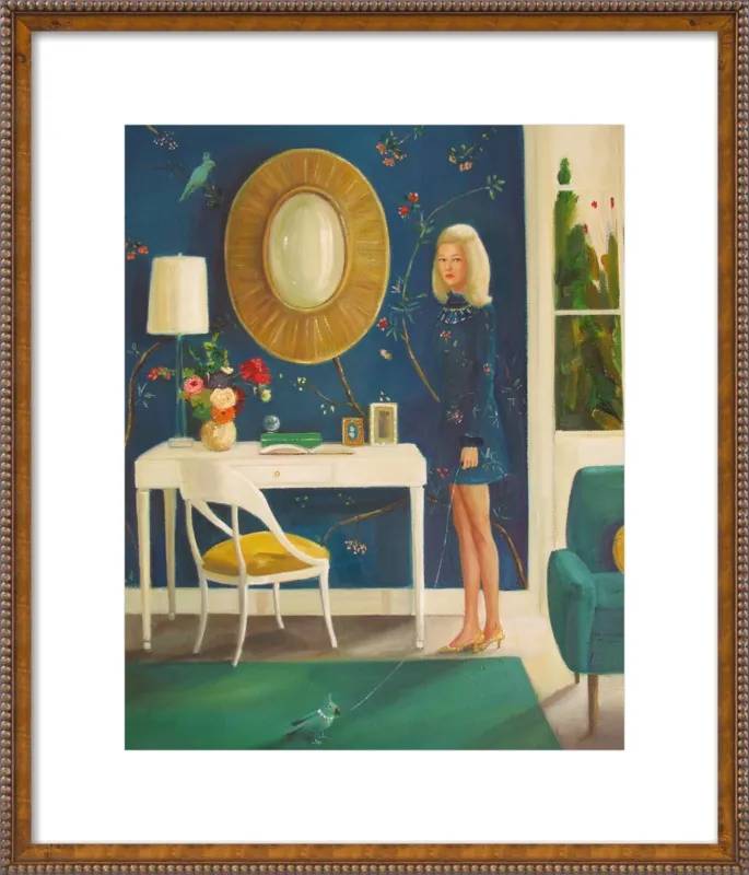 The Invisible Nature of Tansy Fairchild by Janet Hill for Artfully Walls