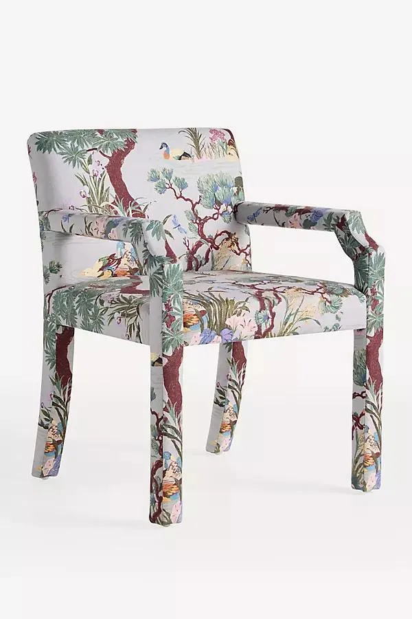 Delaney Printed Dining Armchair