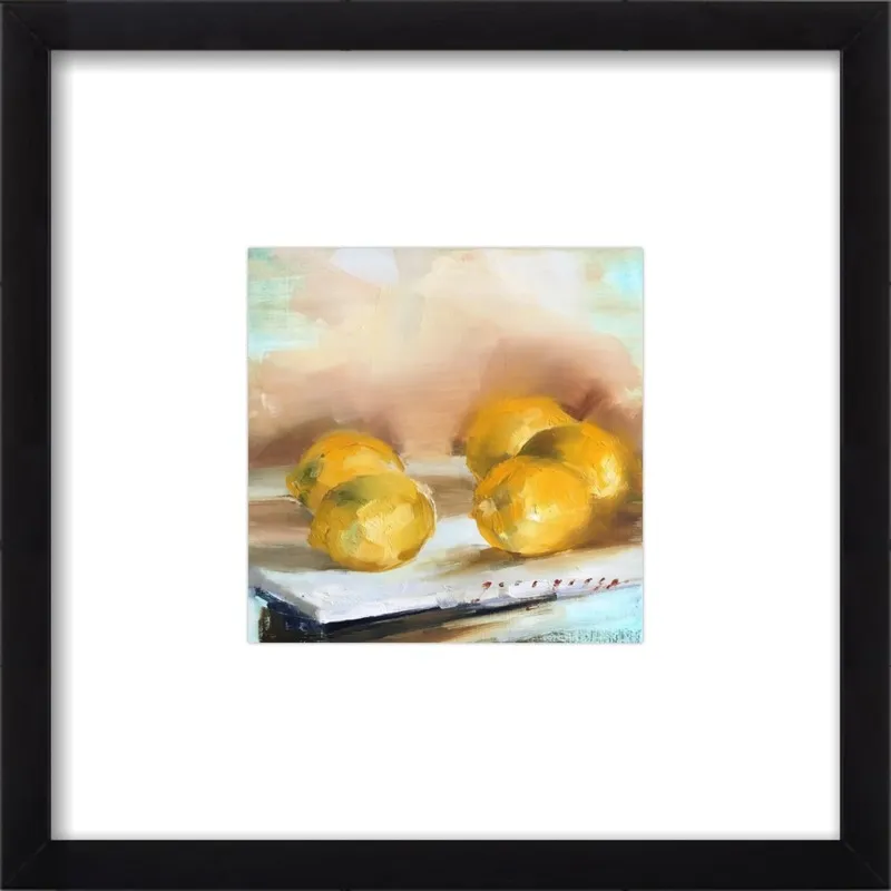 "Lemons" by Georgesse Gomez for Artfully Walls