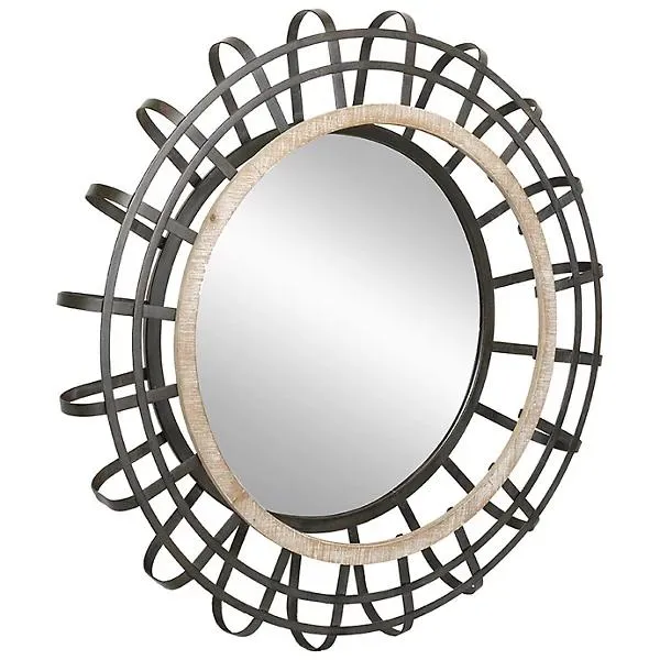 Bardot Round Wall Mirror