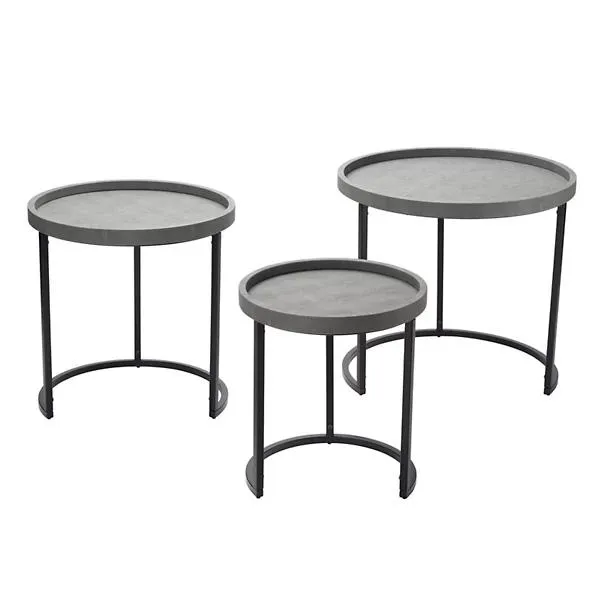 Nelson Side Tables, Set of 3