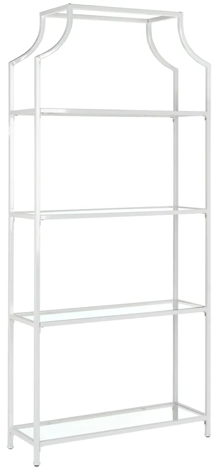 Slater 4 Tier Etagere - White