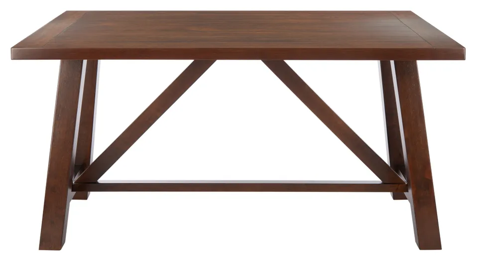 Ainslee Rectangle Dining Table - Brown